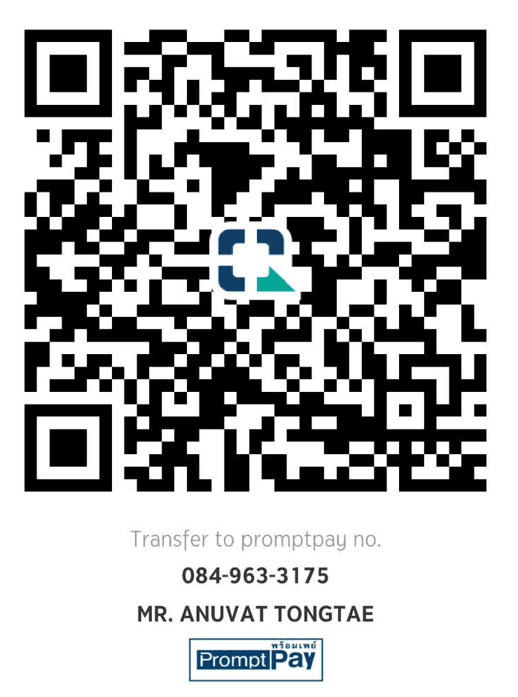 PromptPay QR code — 084-963-3175